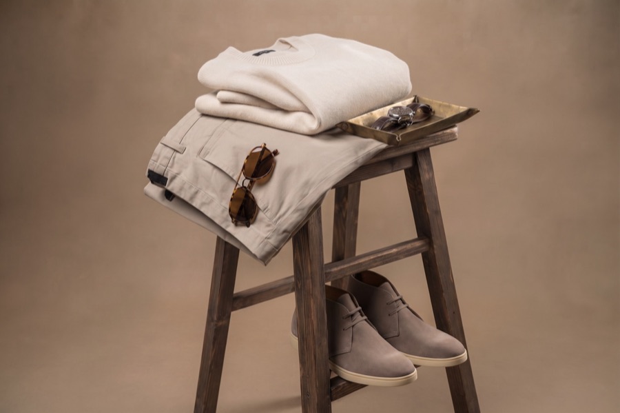 SetTag in de praktijk: modeshoot met kledingstuk, zonnebril en horloge
